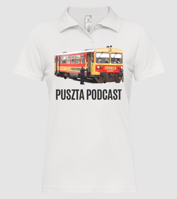  minta fehér pólón